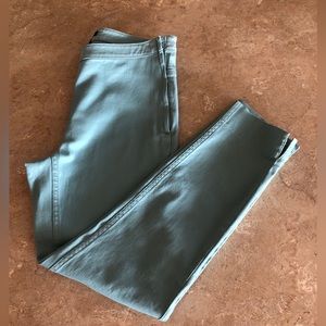 H&M cropped pants - mint green - size 6